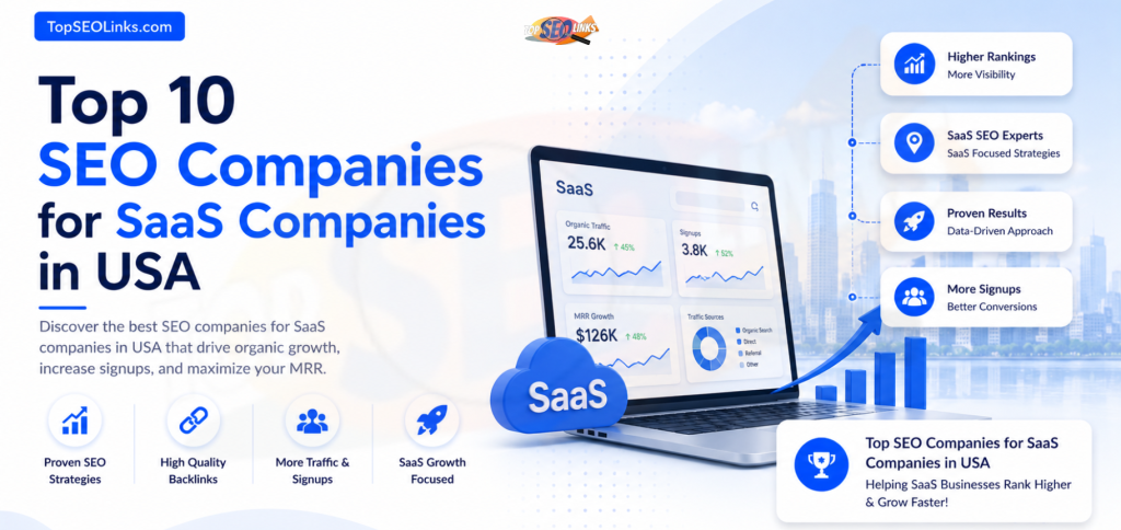 Top 10 SEO Companies for SaaS Companies in USA