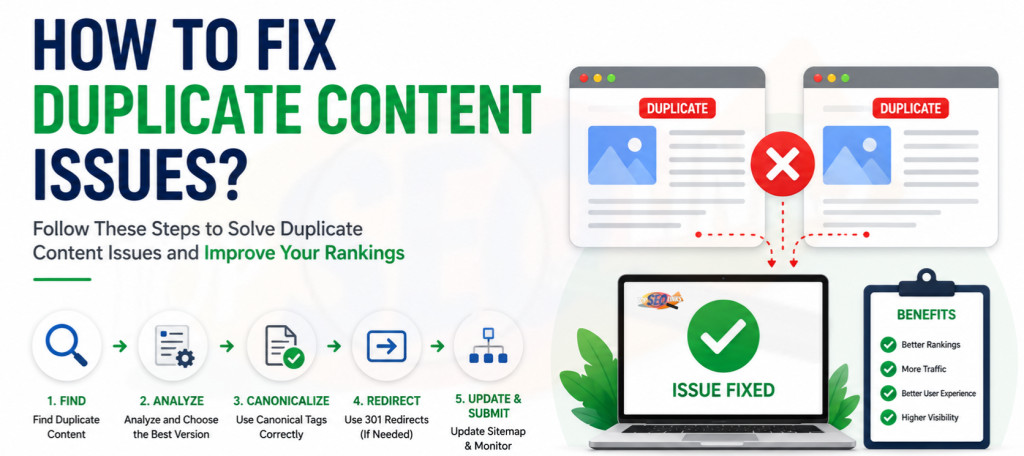 How to Fix Duplicate Content Issues