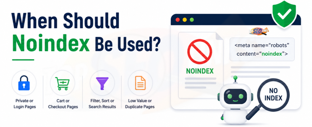 When Should Noindex Be Used